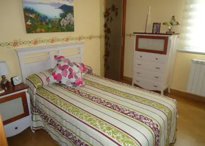 Venta de piso de tres dormitorios muy centrico, garaje y trastero totalmente amueblado en Manzanares